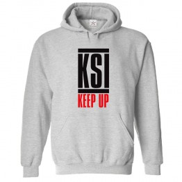  Keep Up Unisex Kids and Adults Fan Pullover Hoodie For Rock Music Lovers								 									 									